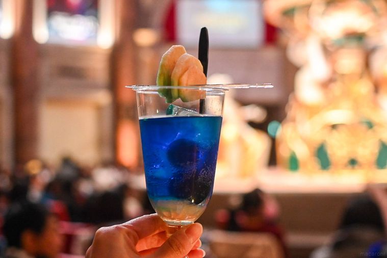 ドリンクのアップ