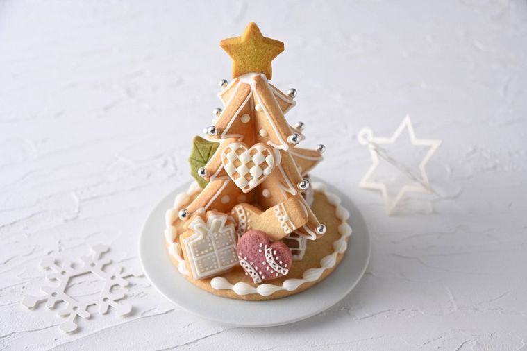 1. クリスマスツリーキットクッキー