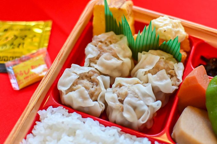 シュウマイのアップ