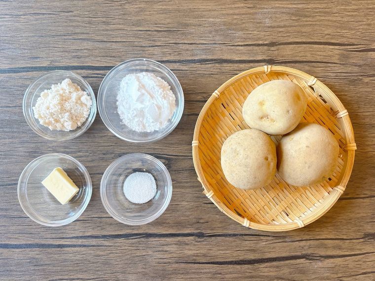 じゃがいももちの材料
