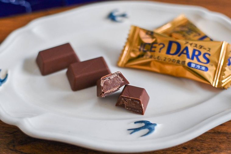 チョコレートのアップ