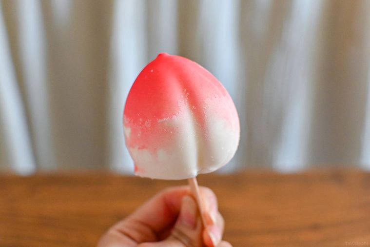 アイスのアップ