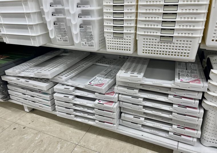 ダイソーの陳列エリア