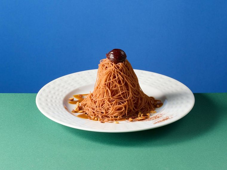 グランドメニューで楽しめるマロンスイーツ