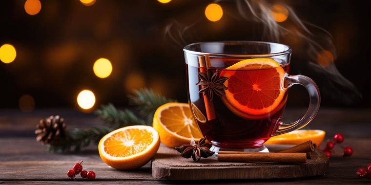 1. フルーツホットワインとクラフトビール