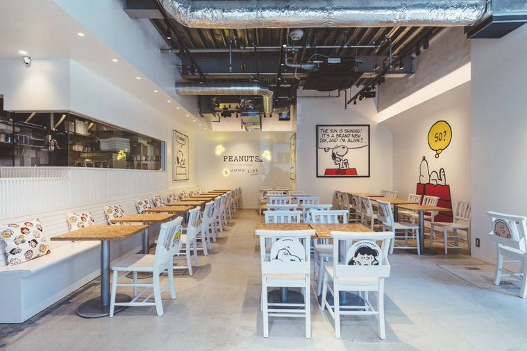 PEANUTS Cafe SUNNY SIDE kitchen原宿