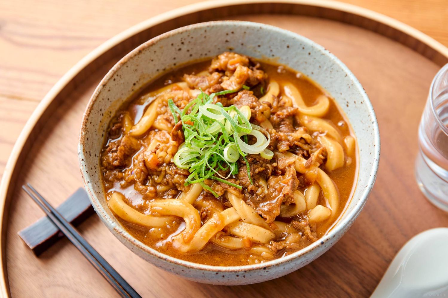 出来立てのカレーうどん