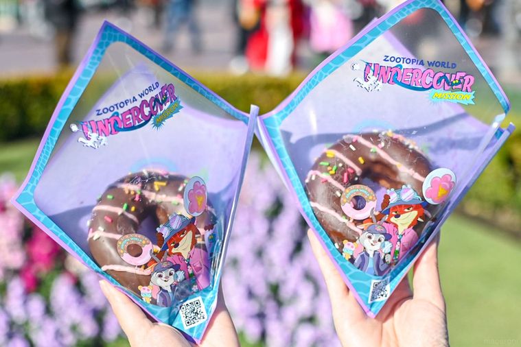 ドーナツの包み紙