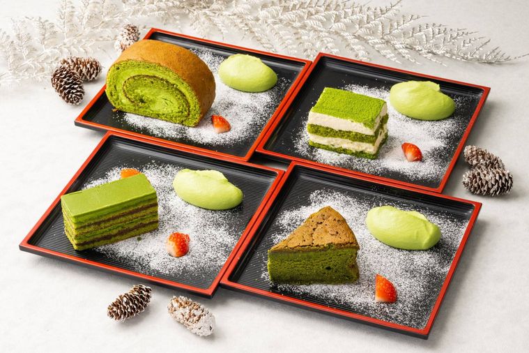 選べる甘味とおかわり自由のお茶