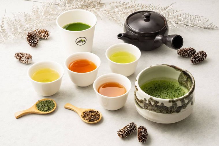 選べる甘味とおかわり自由のお茶2