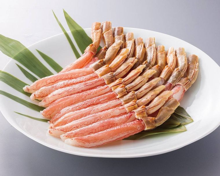 1. 生本ずわい蟹国産牛 食べ放題コース4