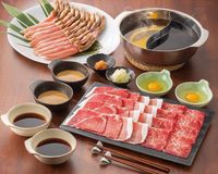 しゃぶ葉で冬の贅沢生本ずわい蟹黒毛和牛がディナー限定で食べ放題復活