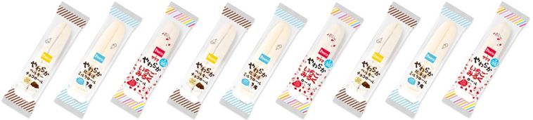 1. やわらかいちごみるくロール