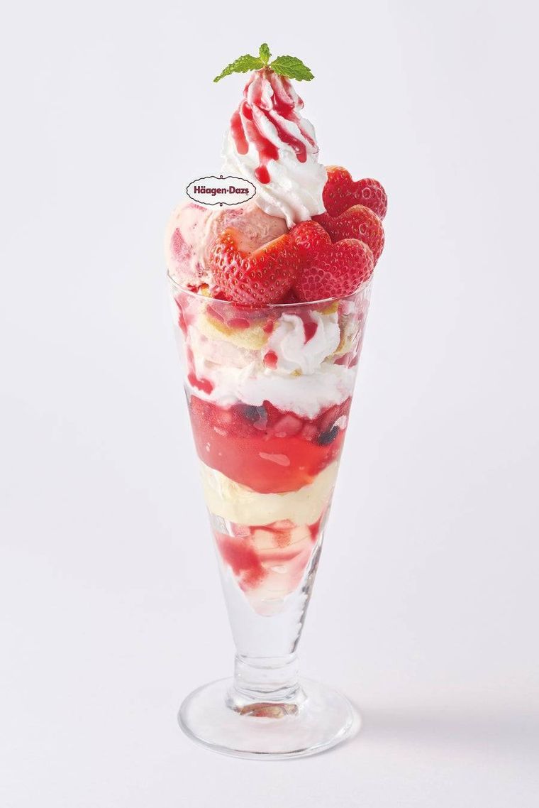 2. ハーゲンダッツといちごのジョナパフェ
