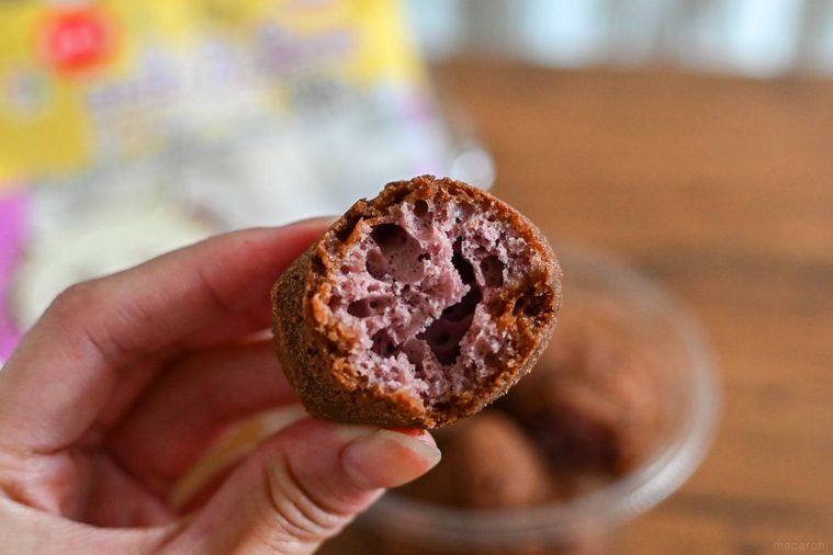 サーターアンダギーの断面