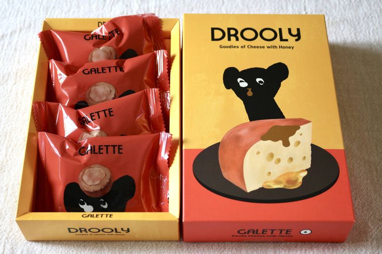 ガレット ゴーダwithハニー 4個入