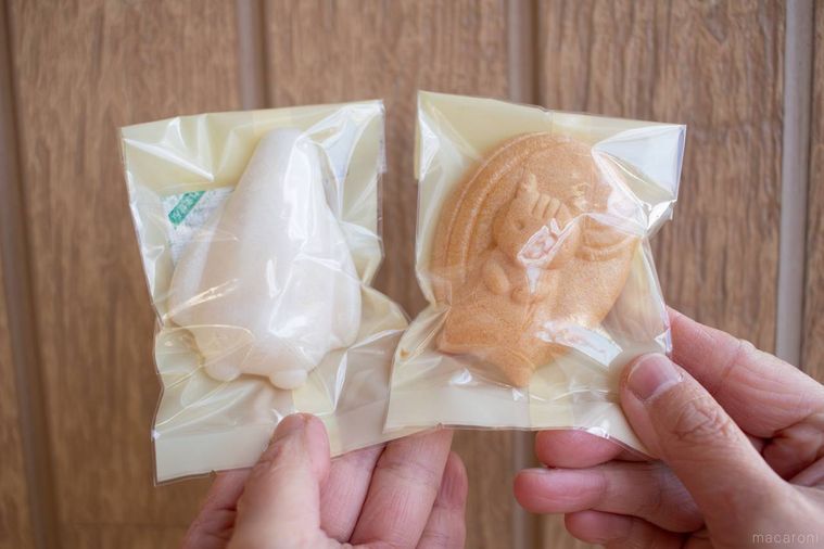 御菓子処 俵屋動物最中フィナンシェシリーズのリスとペンギン