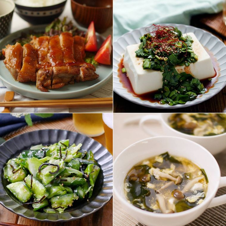 辛くない子ども対応の献立セット