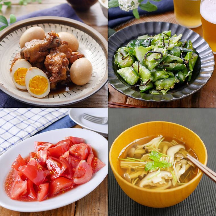 子どもOKのマイルド献立セット