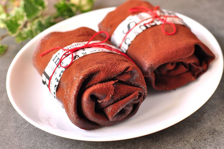 タオル型のケーキ