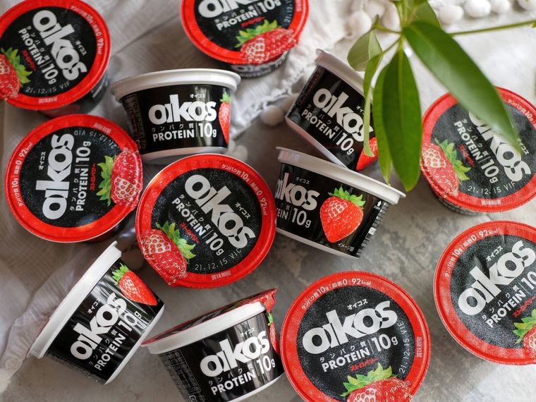 コストコのオイコスのパッケージ