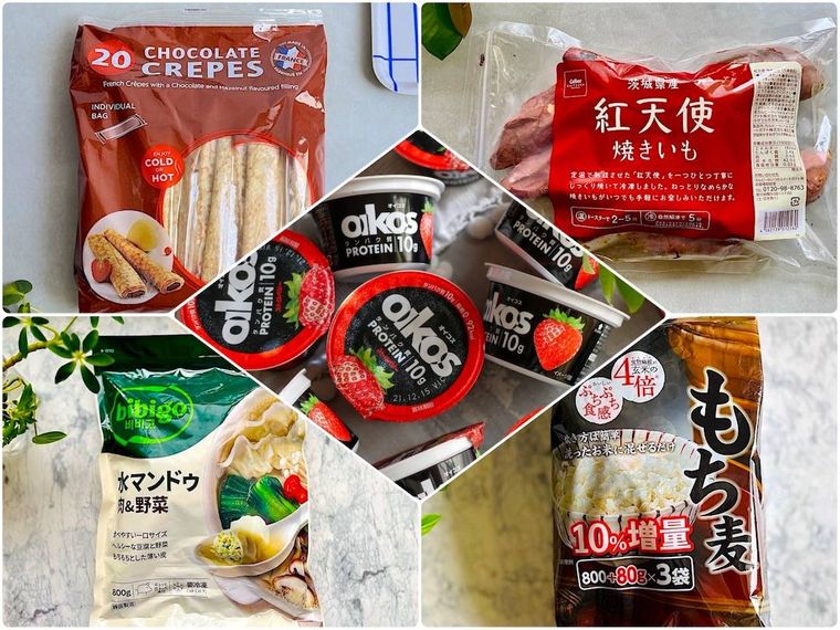 コストコのおすすめ商品5つのコラージュ画像