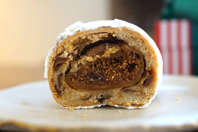 フィグのシュトーレンの断面