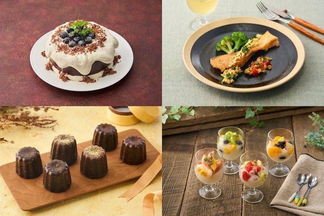 米粉を使った料理・スイーツのコラボ画像