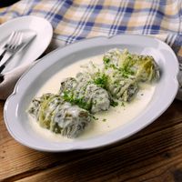 ロール白菜のクリーム煮