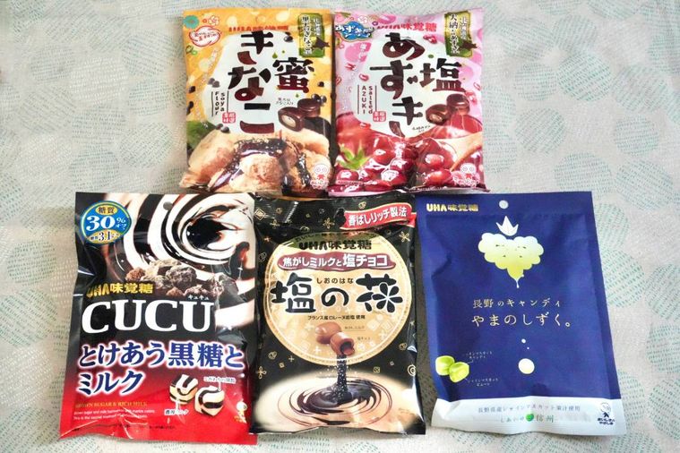 和風な飴やシャインマスカットの飴