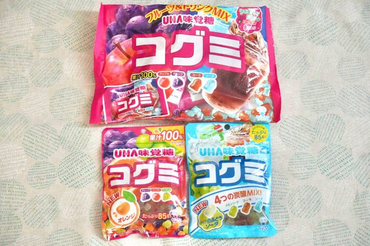 小粒グミのコグミのパッケージ