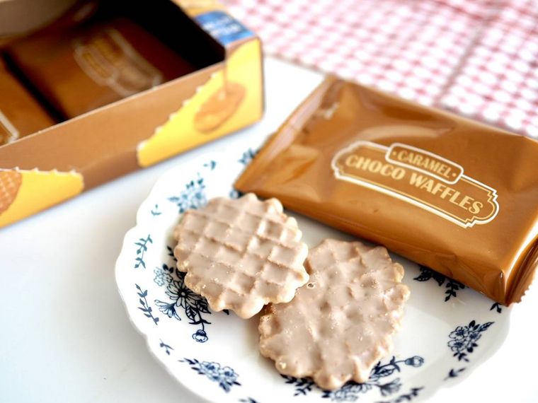 キャラメルチョコワッフル