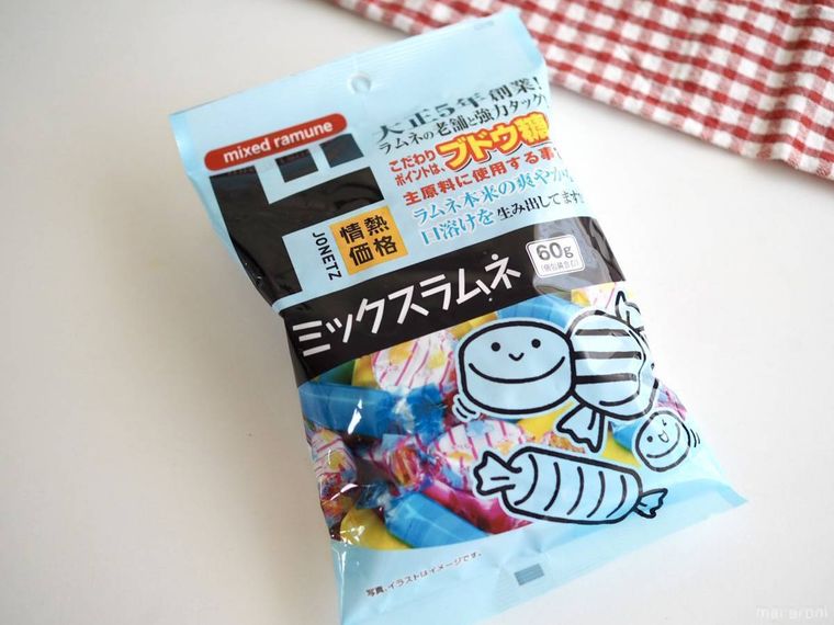 ミックスラムネのパッケージ