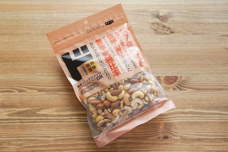 ドン・キホーテ素煎りミックスナッツDXのパッケージ
