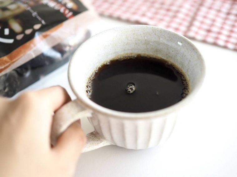 濃縮コーヒーポーションを使用したコーヒー