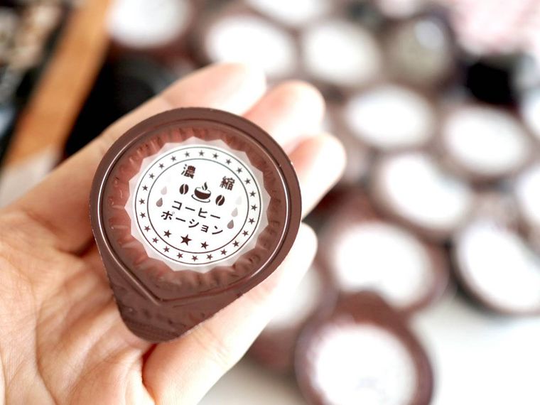 濃縮コーヒーポーションのパッケージ