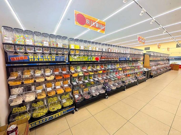 ラ・ムーの量り売り売り場