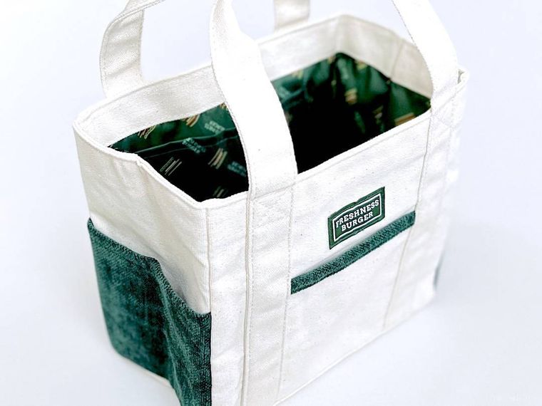 フレッシュネスバーガーのオリジナルトートバッグ