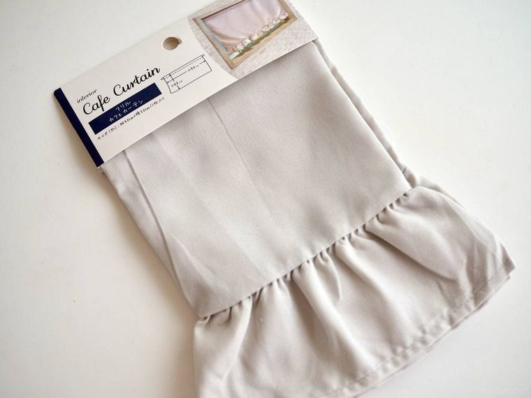 フリルカフェカーテン