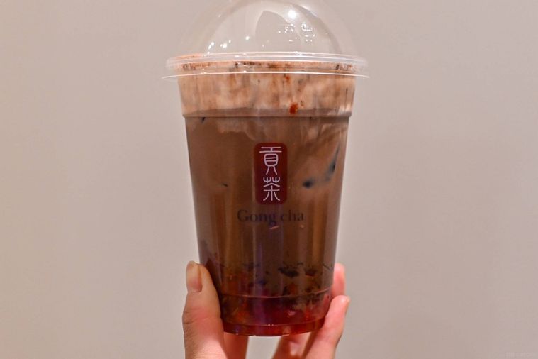 ドリンクの中身のアップ