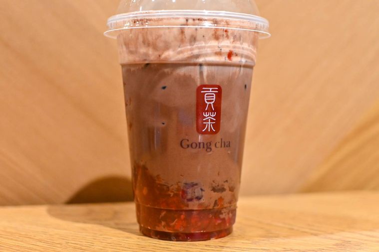 ドリンクの中身のアップ