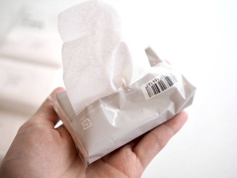 キャンドゥ水に流せるミニミニポケットティッシュの中身