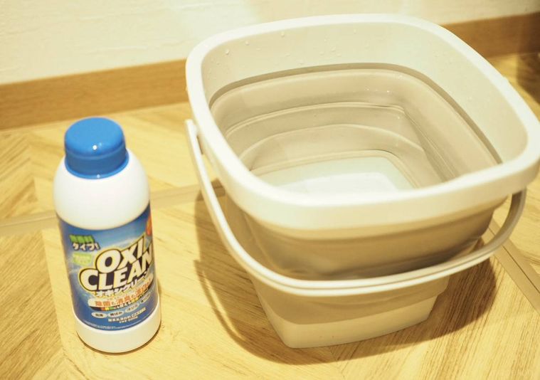 オキシクリーンとお湯