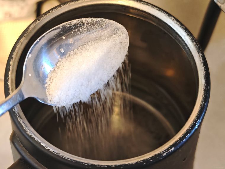 クエン酸で内部を洗う工程