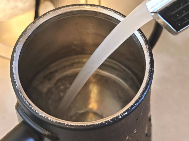 クエン酸で内部を洗う工程