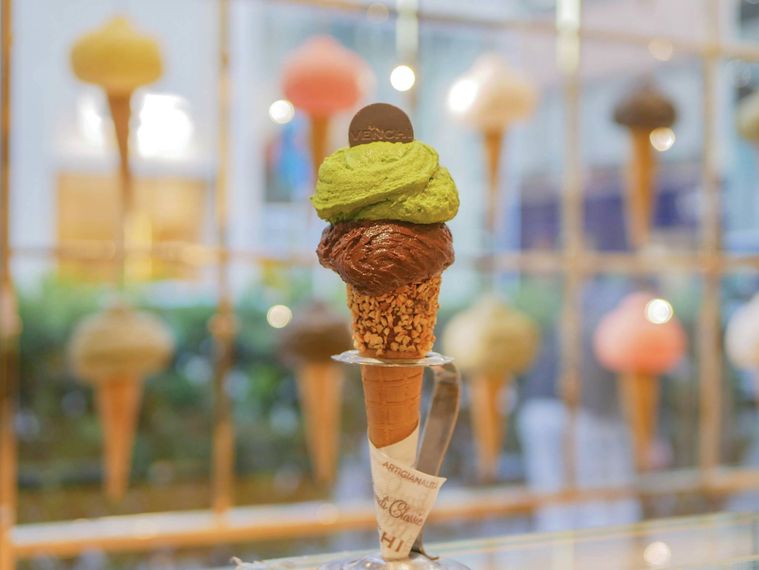 ヴェンキの日本限定ジェラートフレーバー抹茶