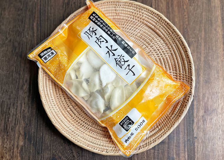 業務スーパーの豚肉水餃子