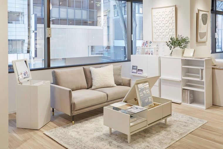 海外風モダンなワンルーム風ルームコーディネート