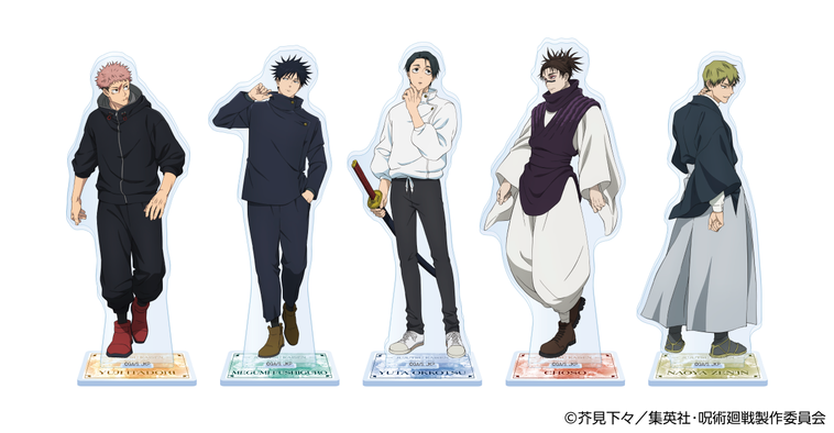 キャラクターグッズのアクリルスタンド