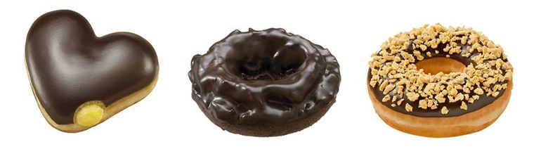 チョコ カスタード ハートオールドファッション チョコレート リッチチョコ クランチ リッチ